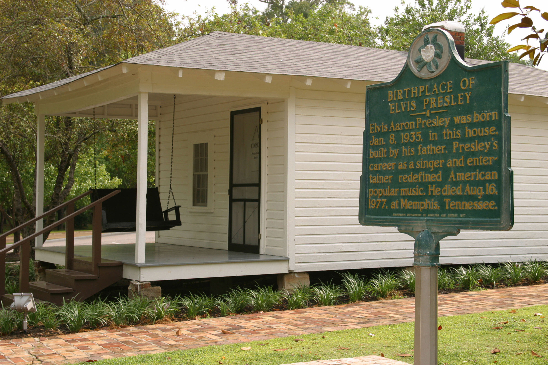 Elvis Presley Birthplace; Tupelo, MS