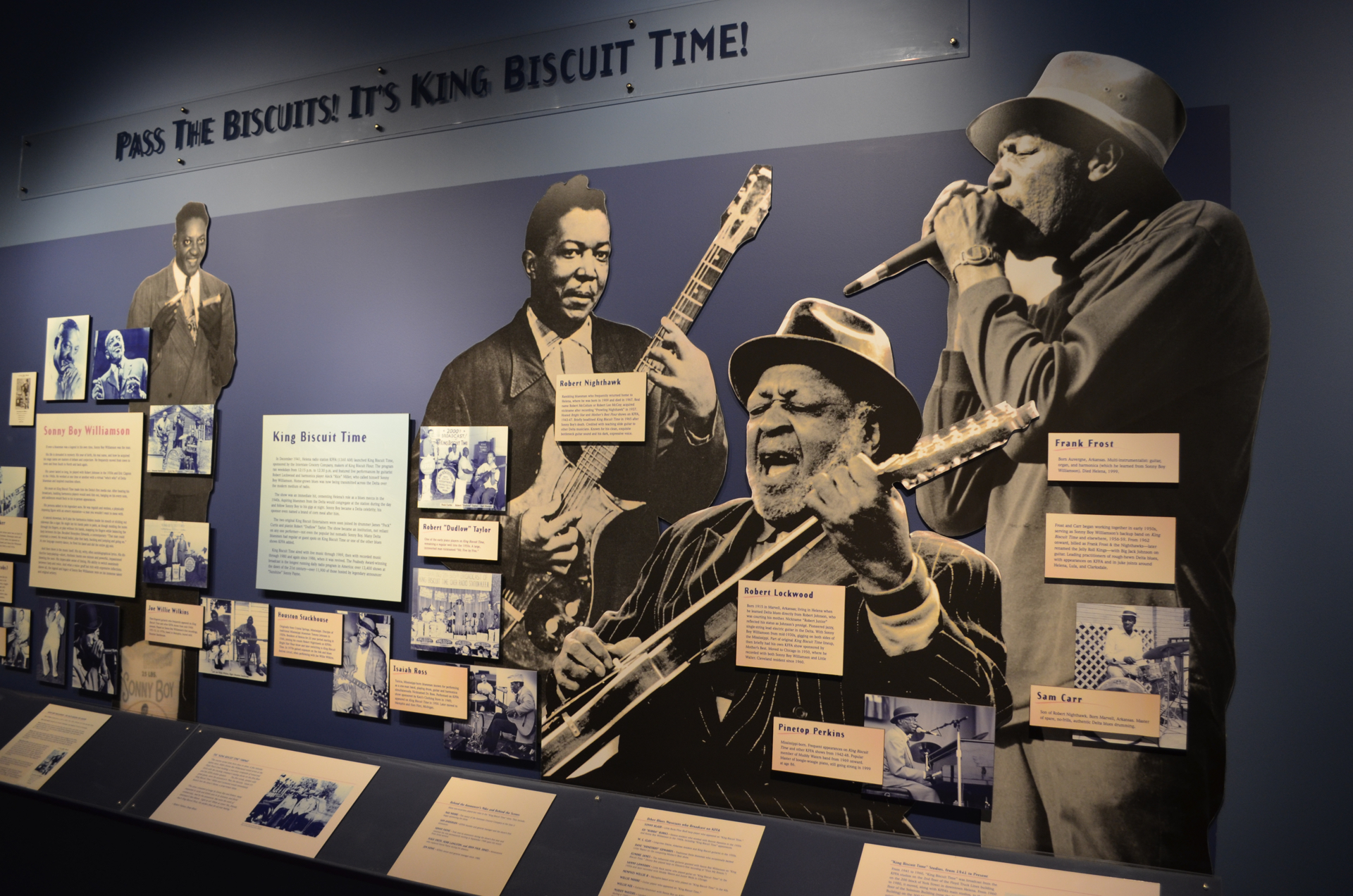 King Biscuit Time display-LaSalle Geographic